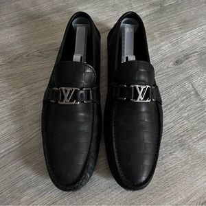 Louis Vuitton Driving loafers black men 9.5